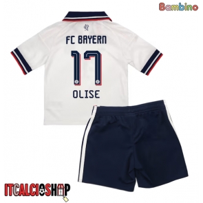 Bayern Munich Michael Olise #17 Seconda Maglia Bambino 2026-27 Manica Corta (+ Pantaloni corti)
